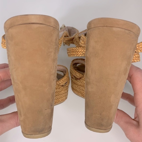 STUART WEITZMAN Reins Braided Wedge Sandal - Picture 8 of 10